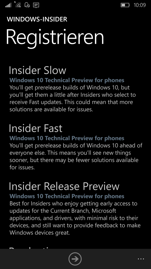 [11/02/2016] Windows 10 Release Preview in der App Windows-Insider