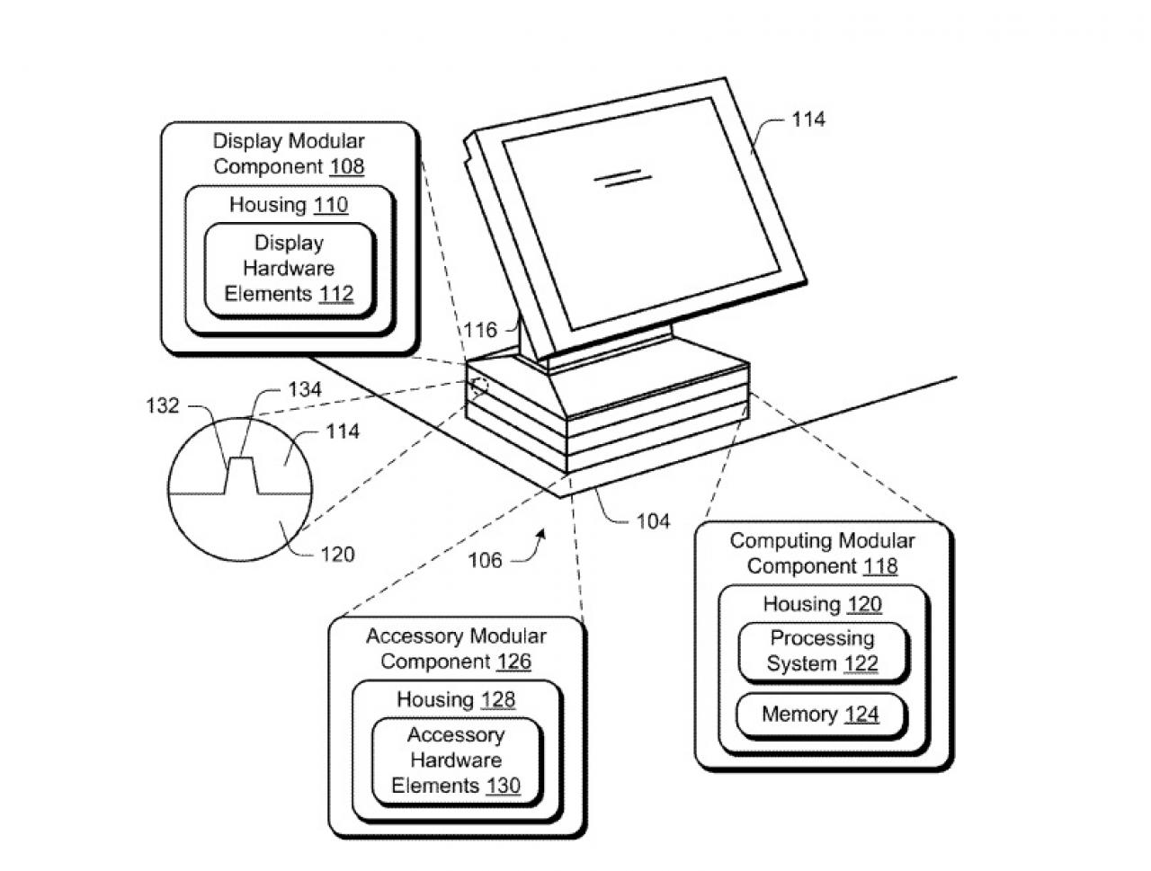 [17/02/2016] Microsoft mit Patentantrag auf modularen All-in-One-PC