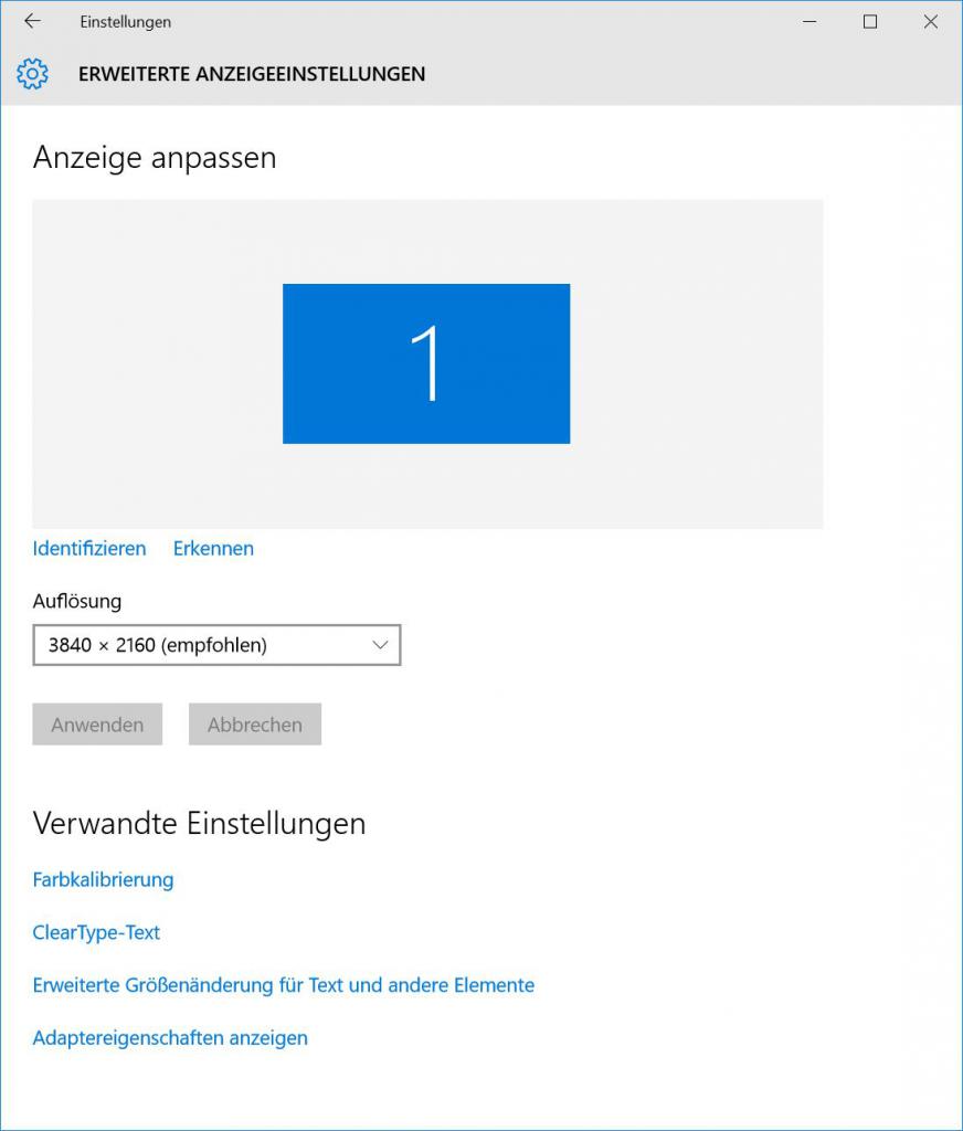 [01/02/2016] In der nativen Auflösung bietet der Monitor die beste Bildqualität.