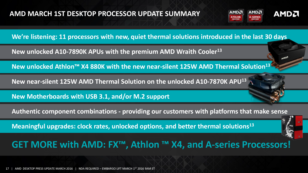 [02/03/2016] AMD A10-7890K und Athlon X4 880K mit (abgewandeltem) Wraith-Kühler vorgestellt (17)