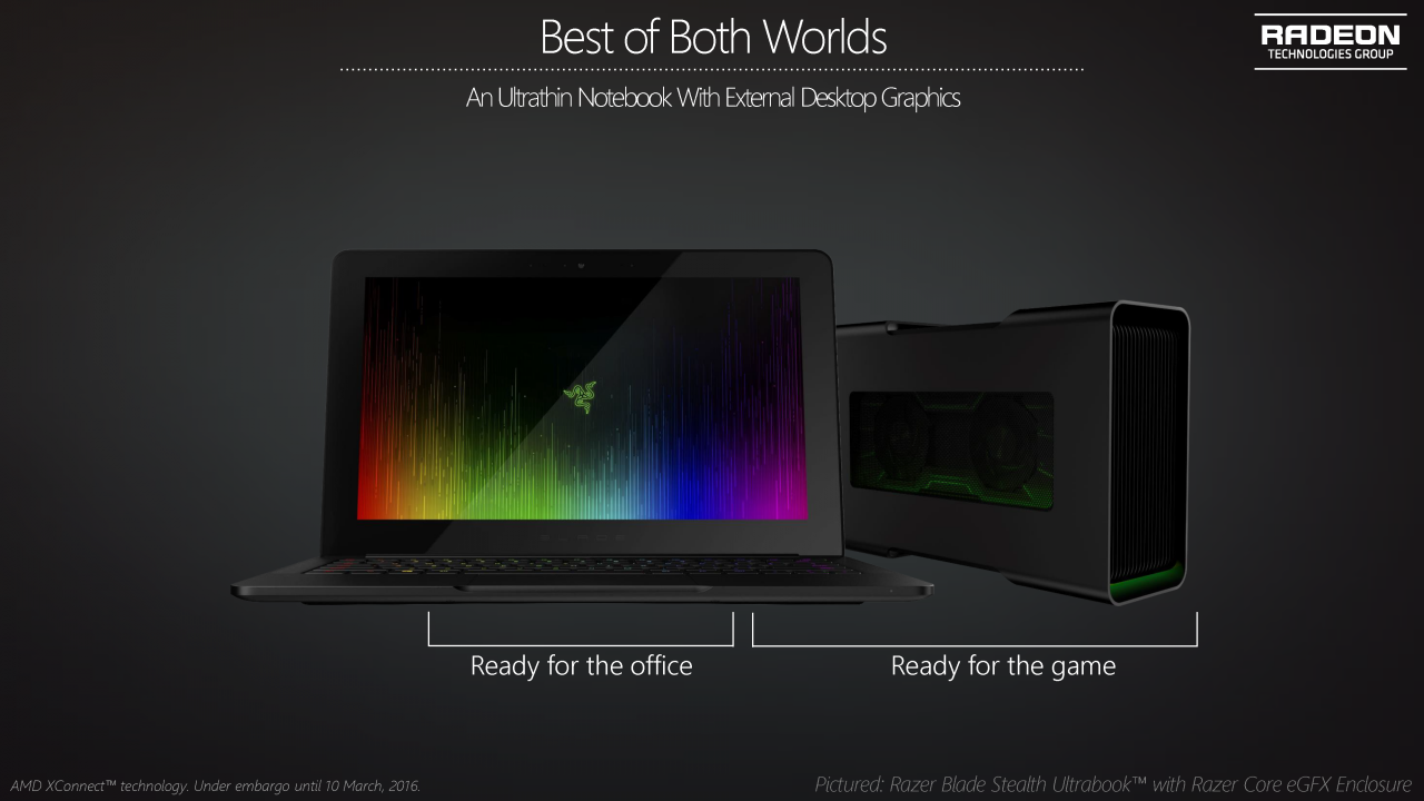[10/03/2016] AMD Xconnect: Externe GPU-Docks mit Plug'n'Play für Radeon-GPUs (3)