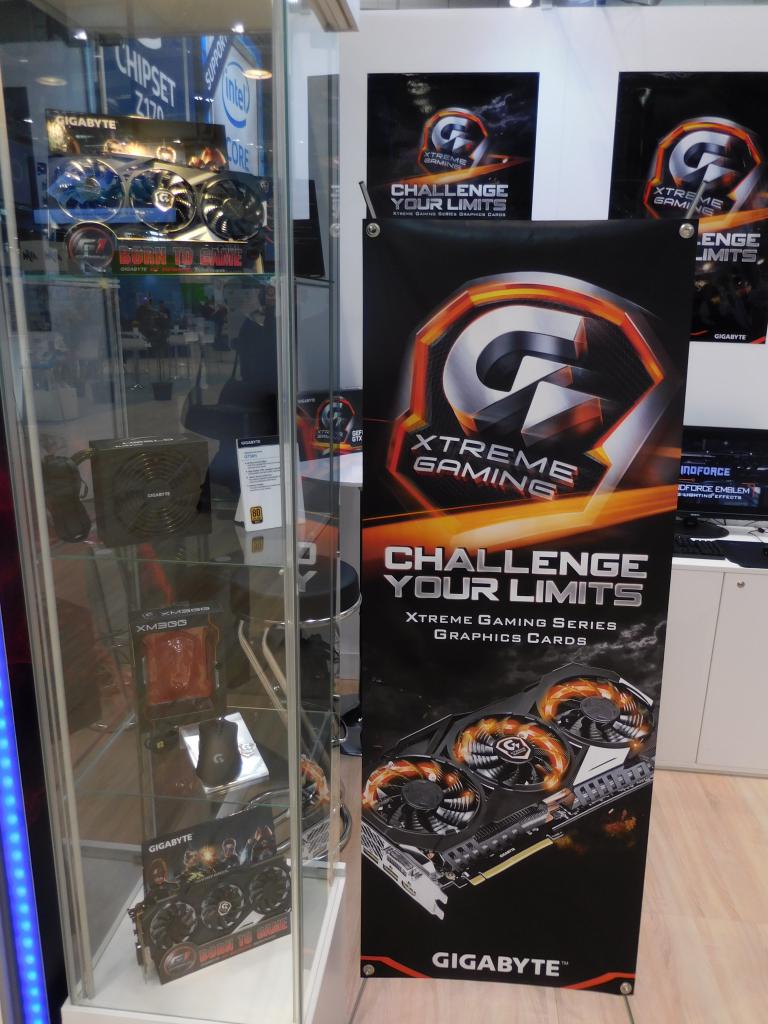 [15/03/2016] Gigabyte auf der Cebit 2016: Unter dem 