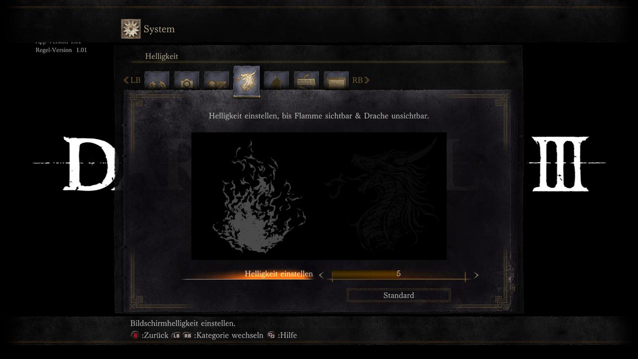 Dark Souls 3 Menue 4 