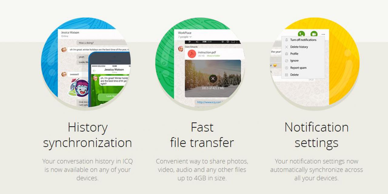 [23/03/2016] ICQ ist zurück: Neue Version für Android, iOS und Windows mit großem Funktionsupgrade.