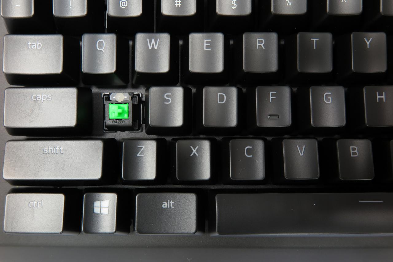 Razer Black Widow X Chroma im Test: Mehr als nur Modellpflege? (20)