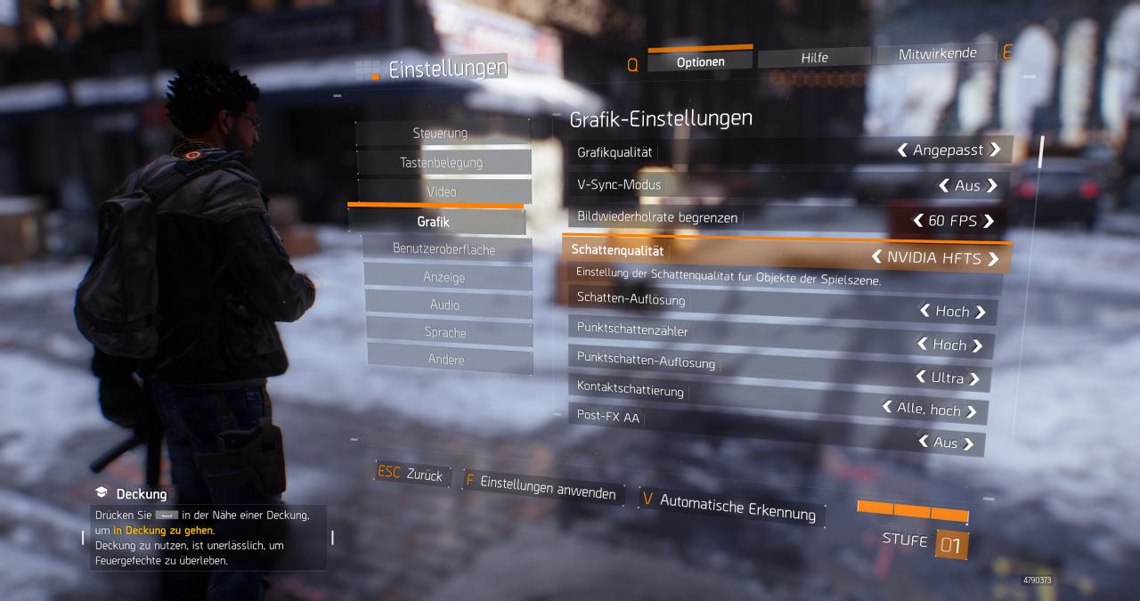 [08/03/2016] The Division (Final): Grafikoptionen #2