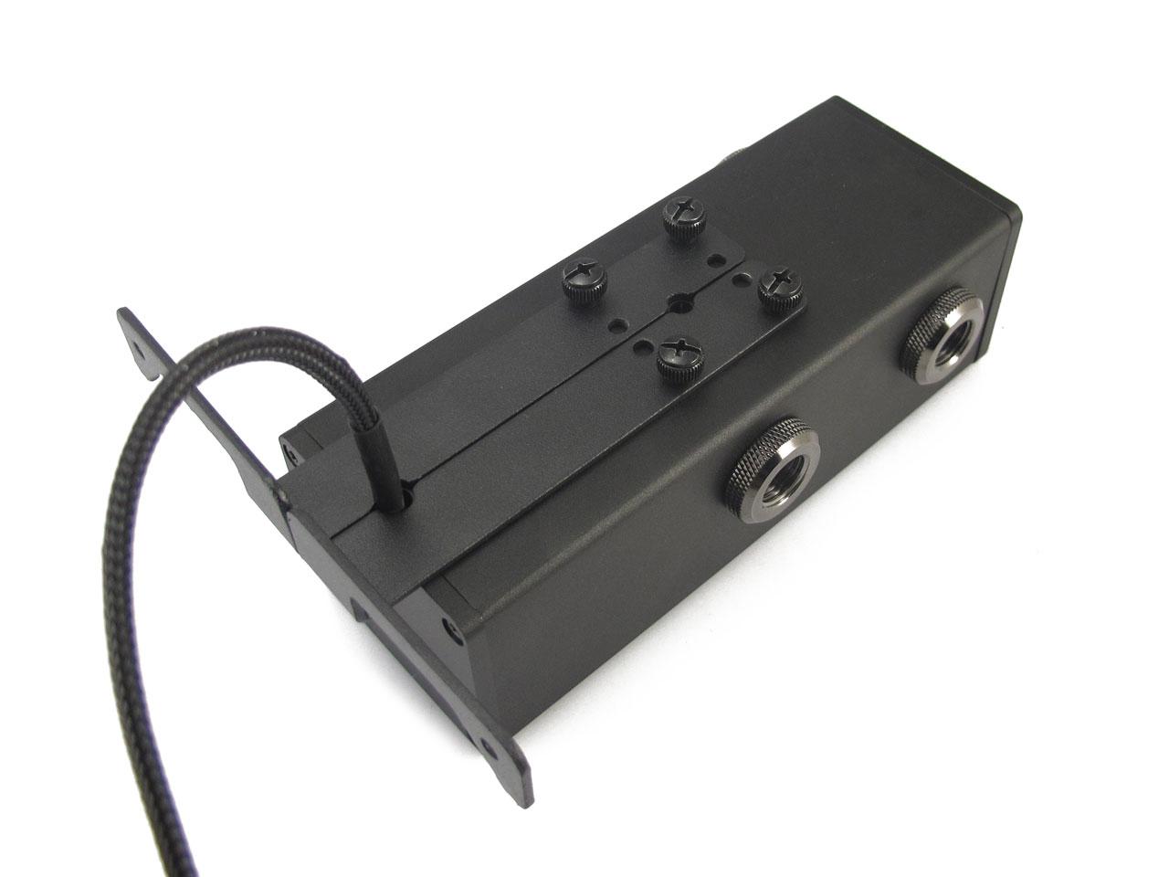 [21/03/2016] XSPC Ion: Stehender Wakü-AGB integriert die Pumpe (2)