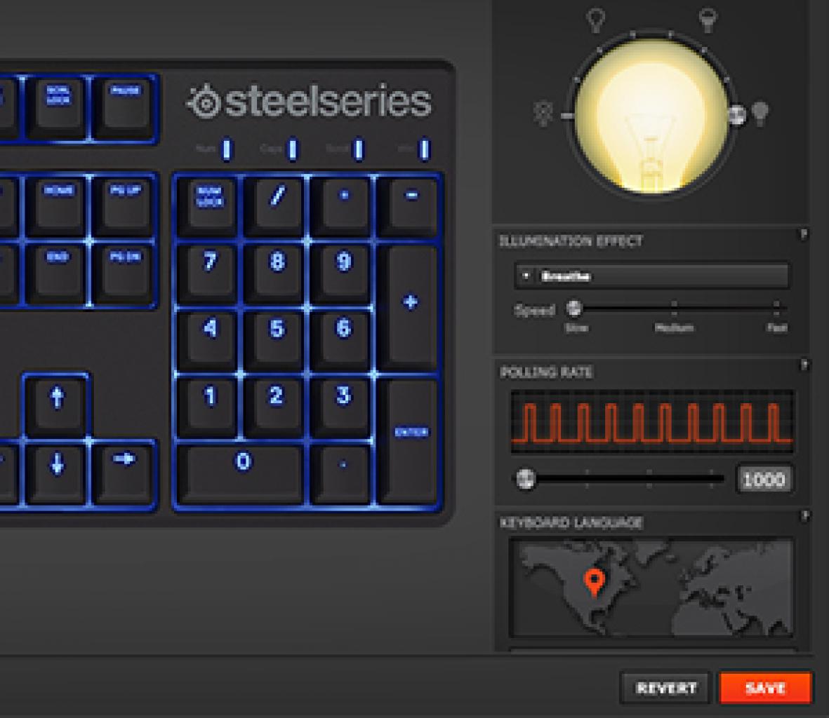 [12/04/2016] Die Steelseries Apex M500 ist eine mechnische Spiele-Tastatur im schlichten Design. (5)
