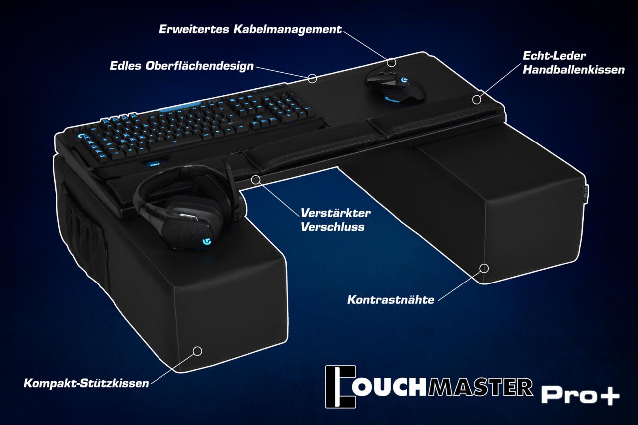 [13/04/2016] Couchmaster Pro+ - bequemes Spielen am PC auch auf der Couch