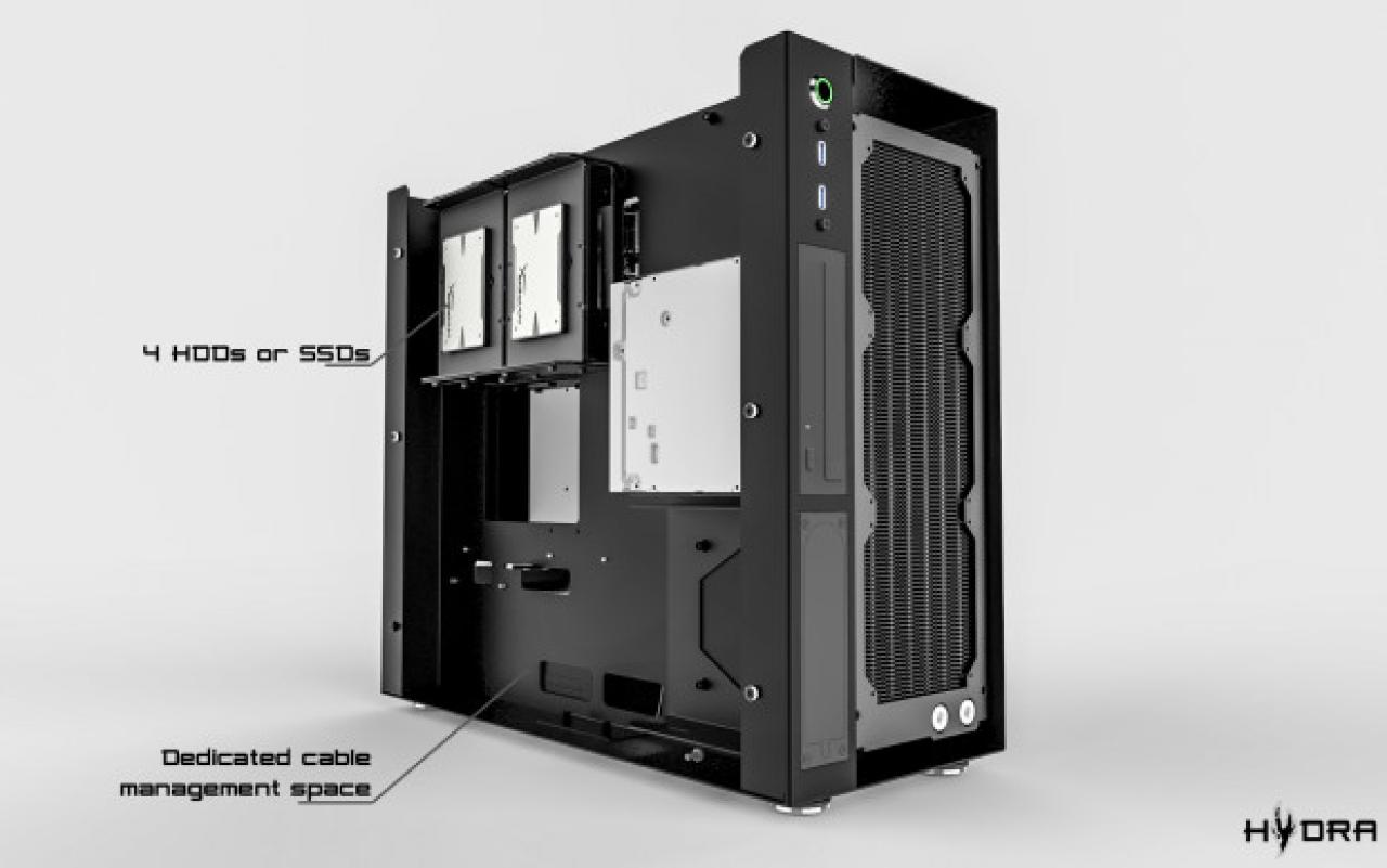 [02/04/2016] Hydra: Crowdfunding für Modding-Gehäuse, bei denen Spieler etwas mitzureden hatten. (5)