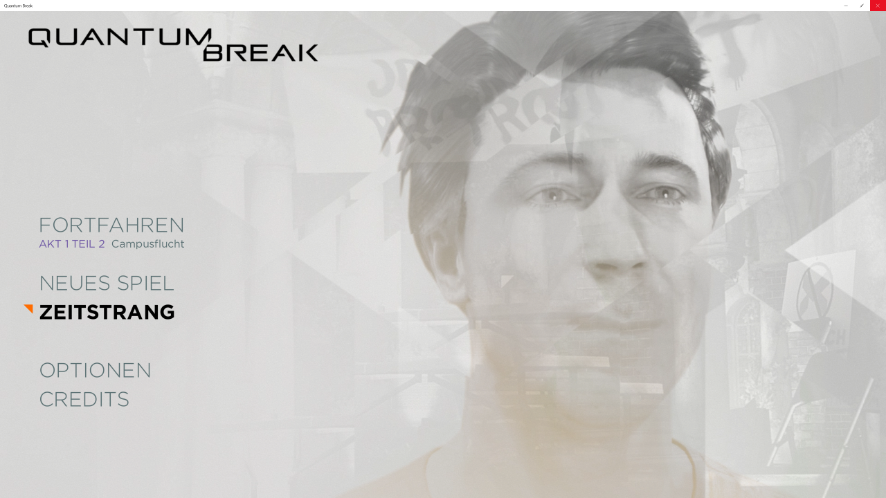 [05/04/2016] Quantum Break PC: Anfangs ließ sich die Applikation nur beenden, indem man die Maus in die rechte obere Bildschirmecke bewegte.