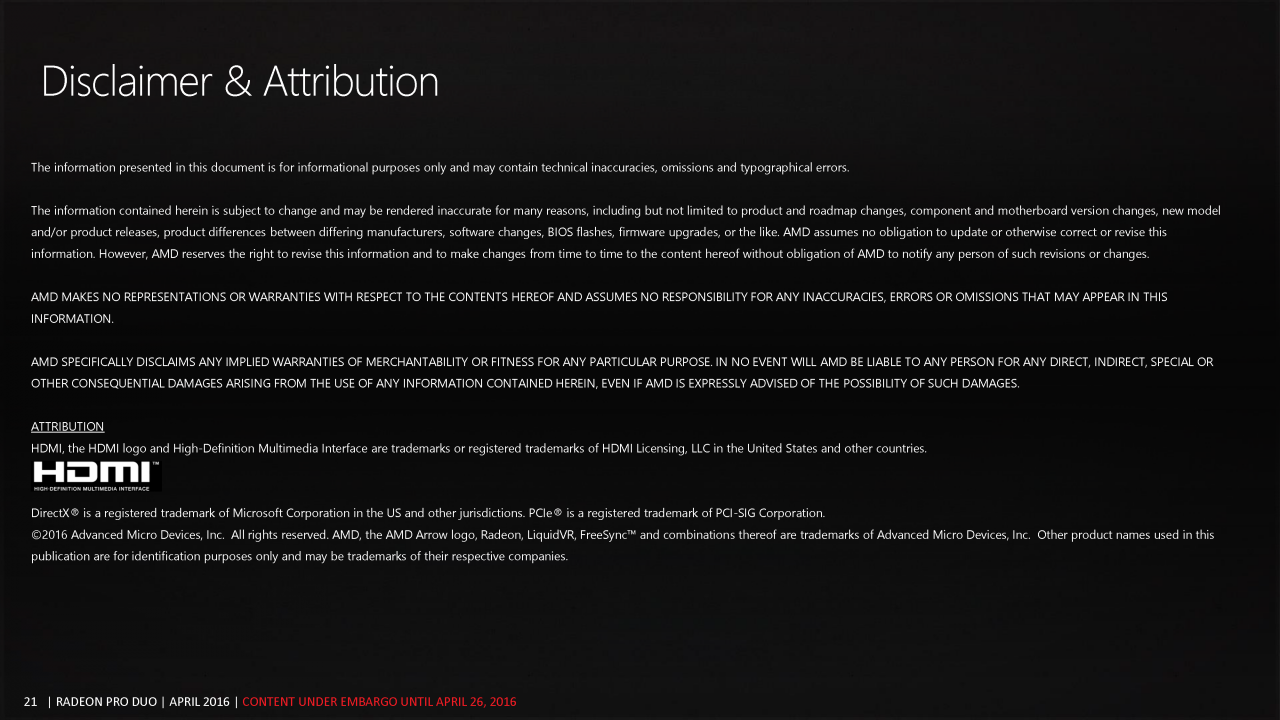 [26/04/2016] AMD Radeon Pro Duo offiziell veröffentlicht: 1.499 US-Dollar für zwei Fiji XT (20)