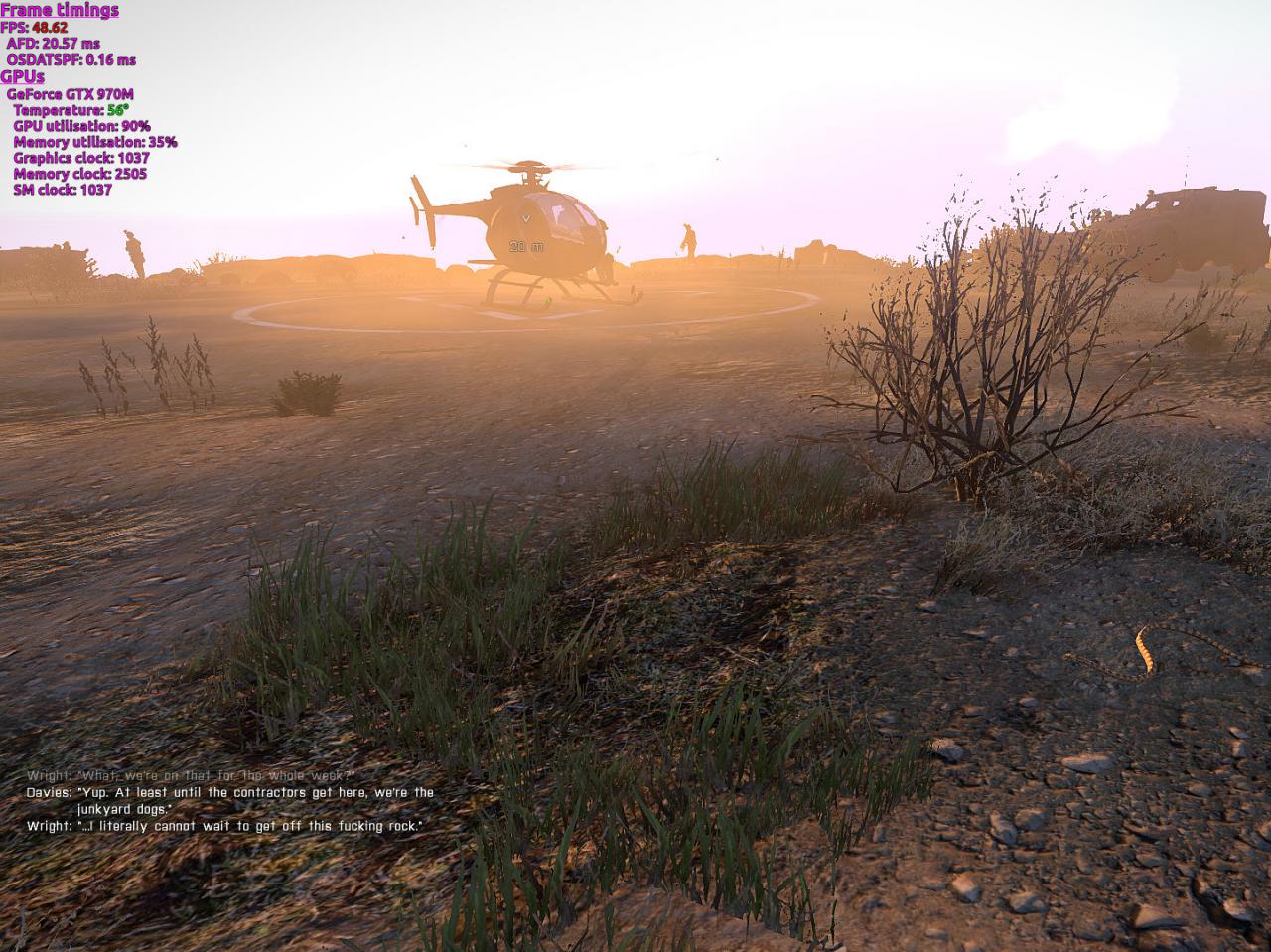 [08/04/2016] Tuxedo XC1506: Arma 3 angespielt unter Linux