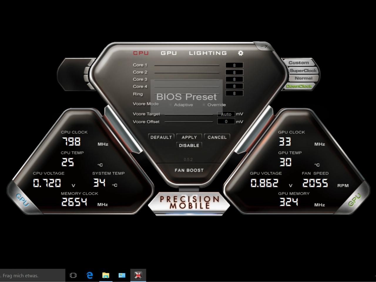 [28/04/2016] EVGA SC17: PrecisionX Mobile