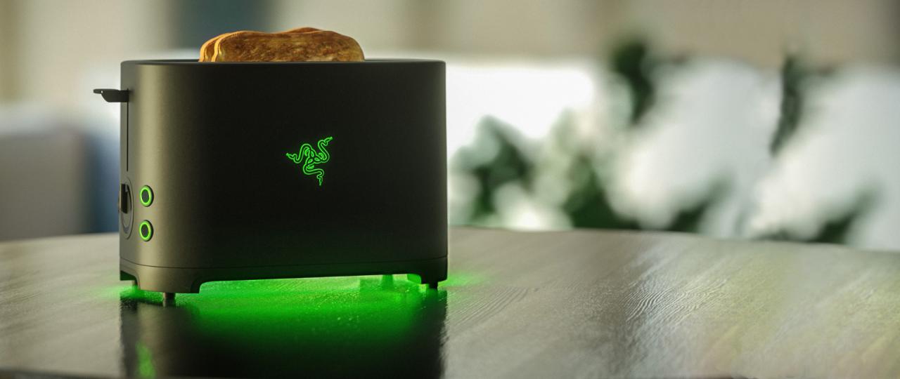 [01/04/2016] Razer entwickelt einen Toaster auf Betreiben der Community