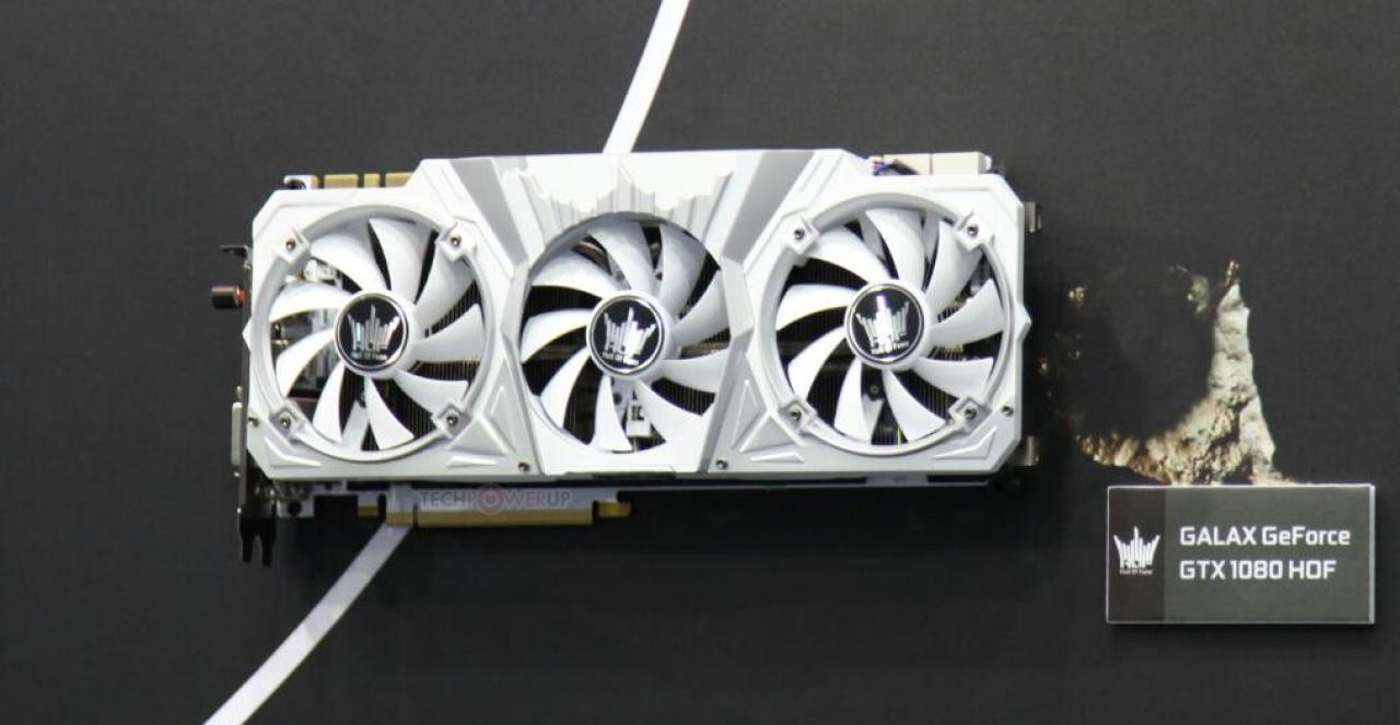 [31/05/2016] Die Galax Geforce GTX 1080 Hall of Fame.