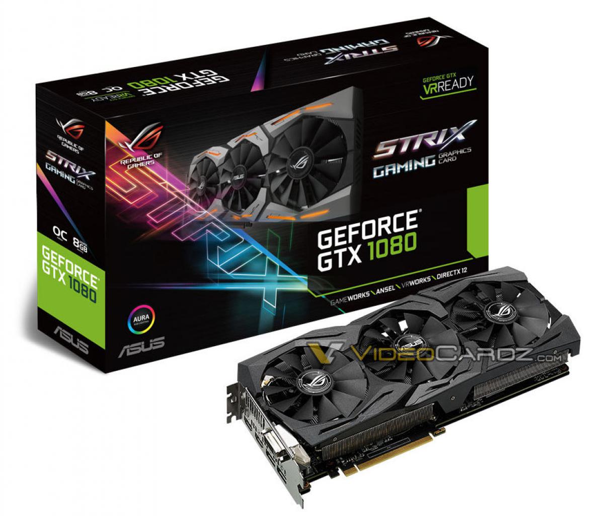 [27/05/2016] ASUS ROG STRIX GTX 1080