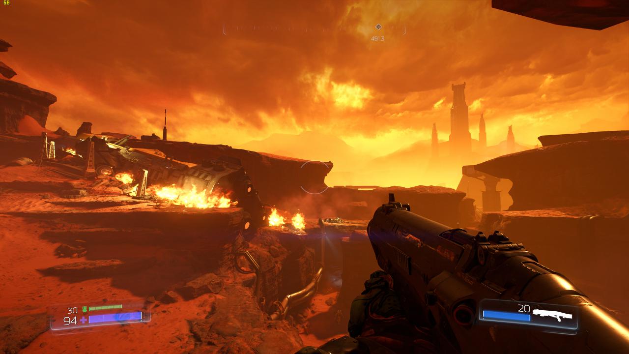 [13/05/2016] Doom (2016) im PCGH-Techniktest (Bilder: 3.840 × 2.160 mit Nightmare-Details, resized @ 2.560 × 1.440) (24)