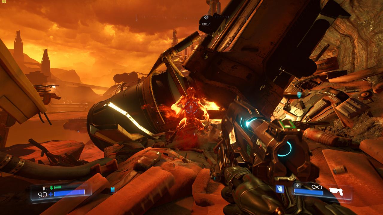 [13/05/2016] Doom (2016) im PCGH-Techniktest (Bilder: 3.840 × 2.160 mit Nightmare-Details, resized @ 2.560 × 1.440) (32)