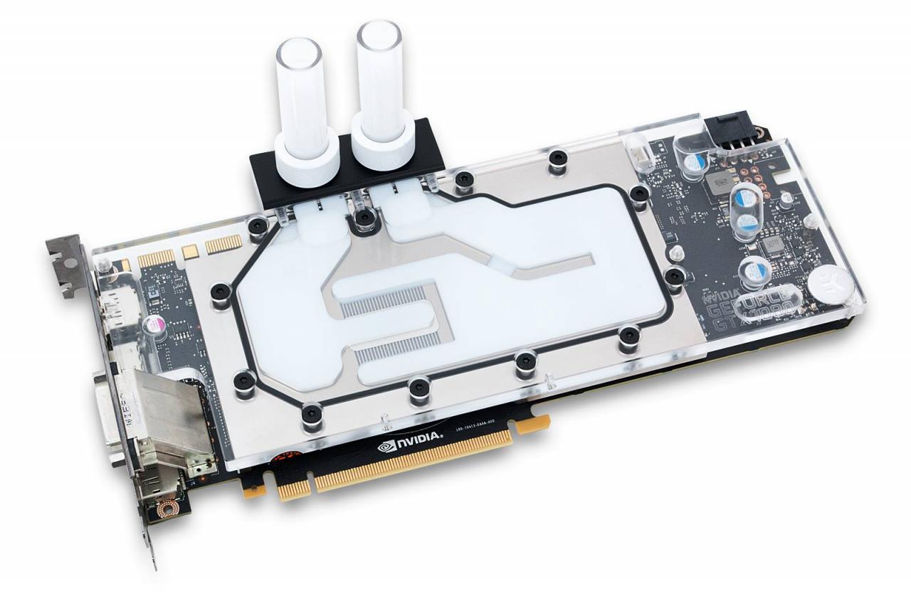 [23/05/2016] Geforce GTX 1080: EK Water Blocks zeigt Fullcover-Wasserkühler