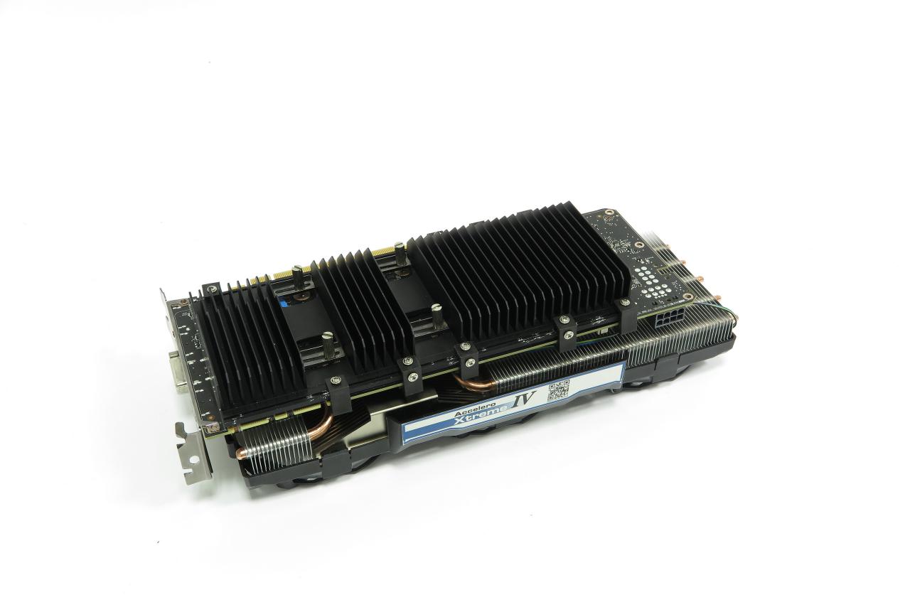 [17/05/2016] Auch auf eine GTX 1070 würde der Accelero Xtreme IV passen. (Im Bild: GTX 1080)