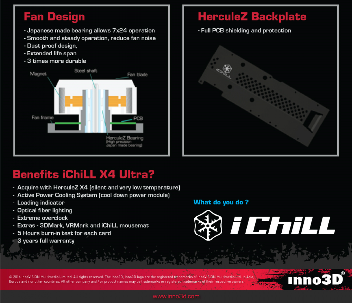 [20/05/2016] Geforce GTX 1080 Herculez X4 Air Boss Ultra: Inno3D zeigt Custom-Design mit zwei Stromsteckern (3)