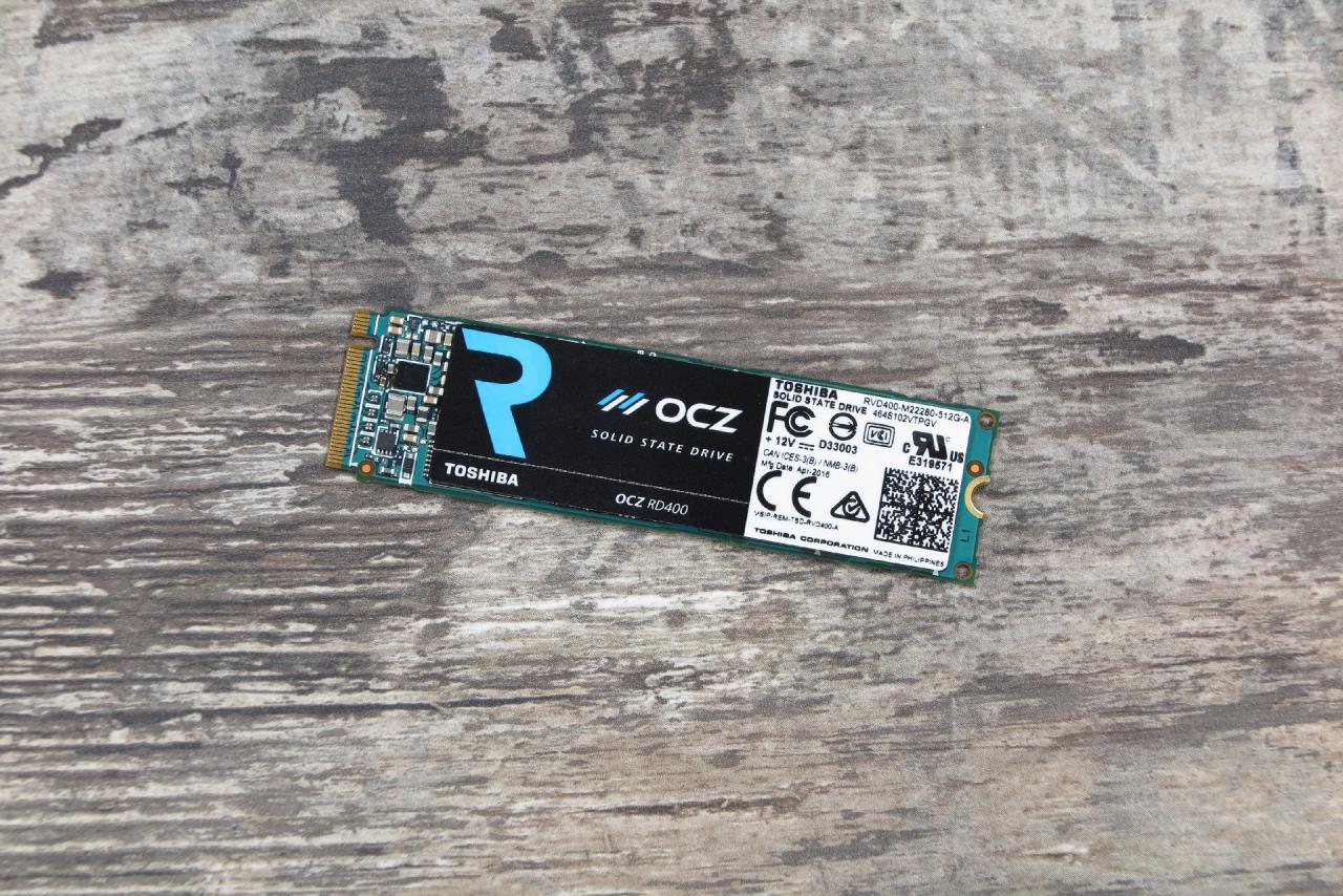 [24/05/2016] Toshiba OCZ RD400 im Test: Ein neuer Mitspieler auf dem M.2-SSD-Markt (2)