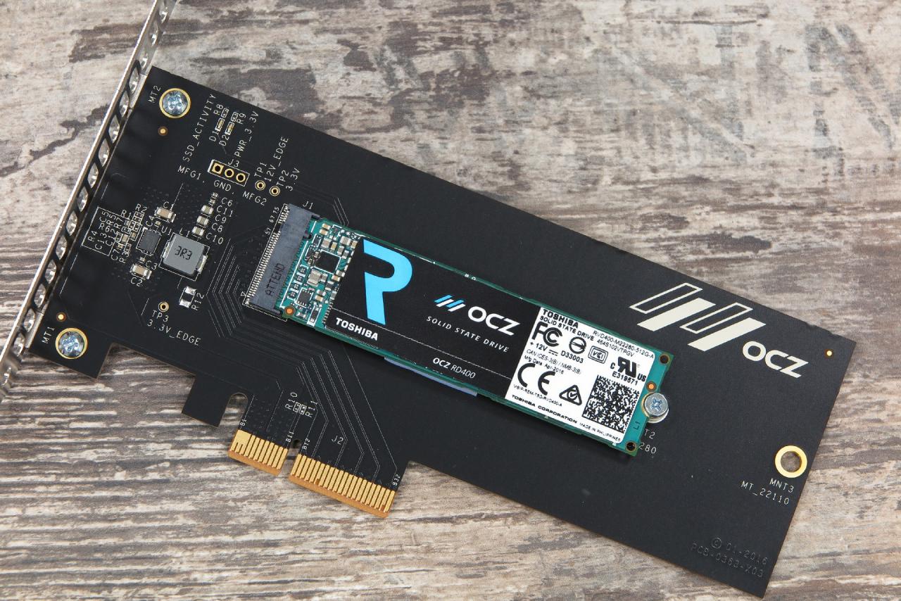 [24/05/2016] Toshiba OCZ RD400 im Test: Ein neuer Mitspieler auf dem M.2-SSD-Markt (5)