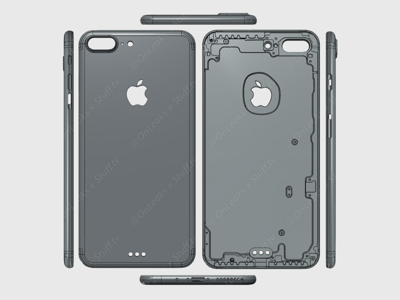 [19/05/2016] iPhone 7 Plus: Rendering soll Dual-Kamera und fehlende Klinkenbuchse bestätigen