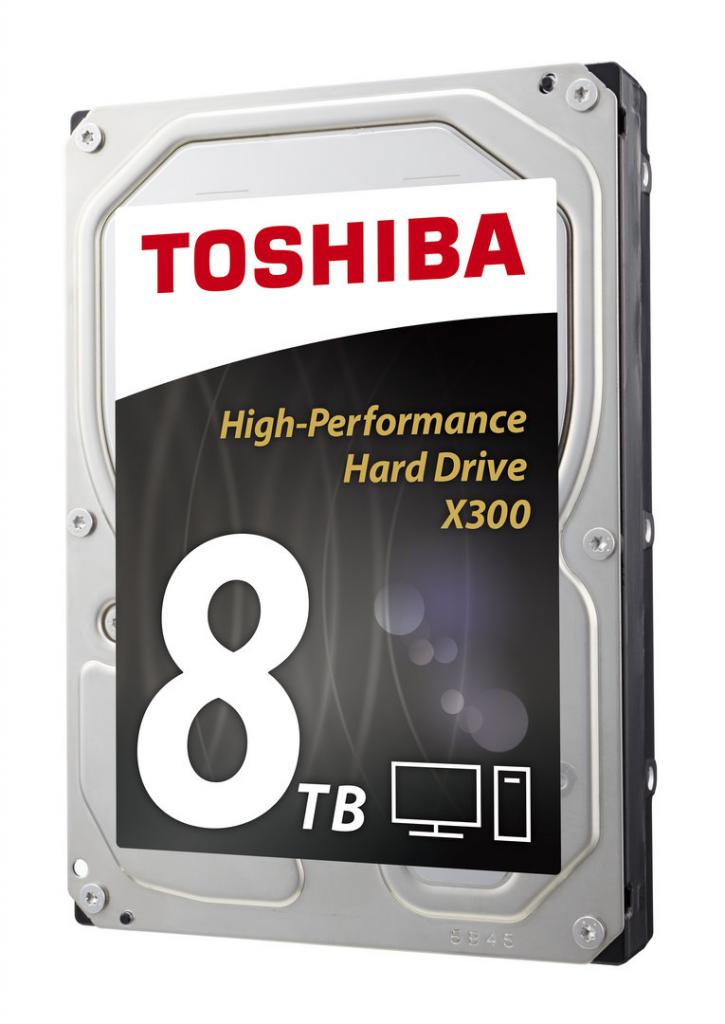 [23/05/2016] Toshiba hat seine erste Festplatte mit 8 TByte Kapazität vorgestellt.