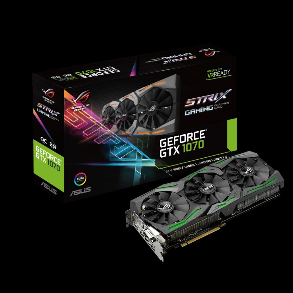 [10/06/2016] Asus ROG Geforce GTX 1070 Strix OC 1