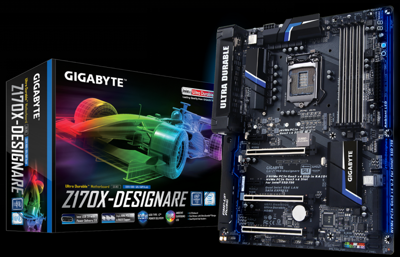 [07/06/2016] Das GA-Z170X-Designare. (1)