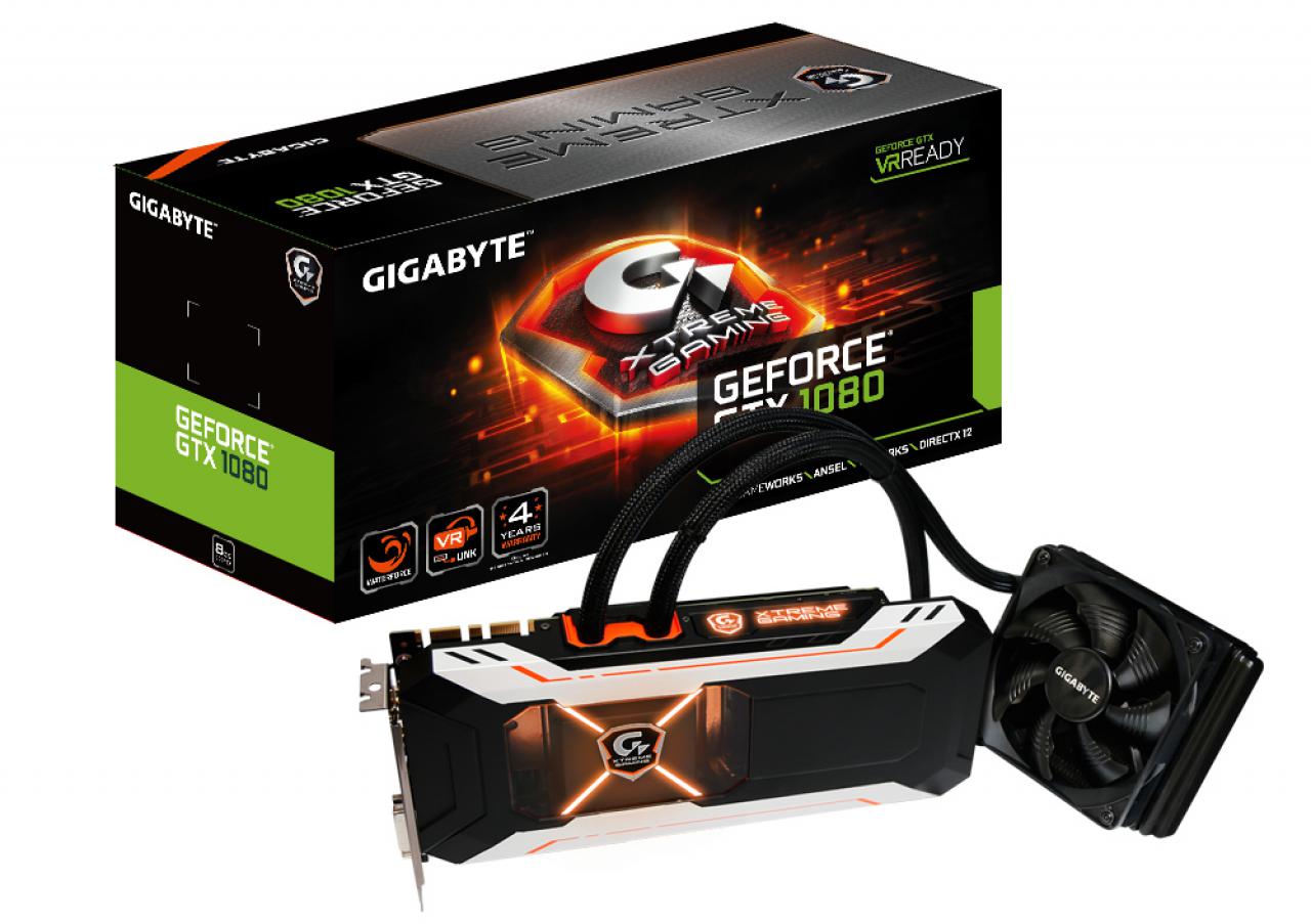 [18/06/2016] Gigabyte Geforce GTX 1080 Xtreme Gaming Water Cooling: Pascal unter Wasser vorgestellt. (1)