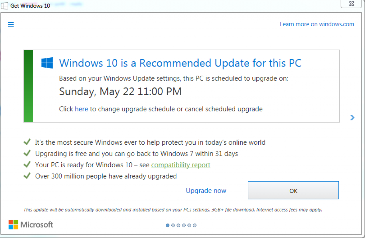 [01/06/2016] Upgrade auf Windows 10: Microsoft wird dreister und begeht Vertrauensbruch (2)