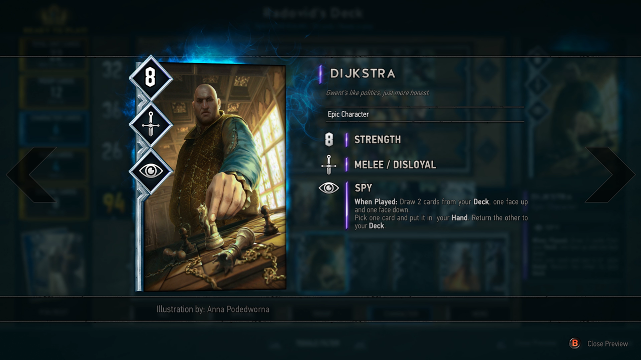 [23/06/2016] Gwent E3-Vorschau Keinesfalls noch ein Sammelkartenspiel (4)
