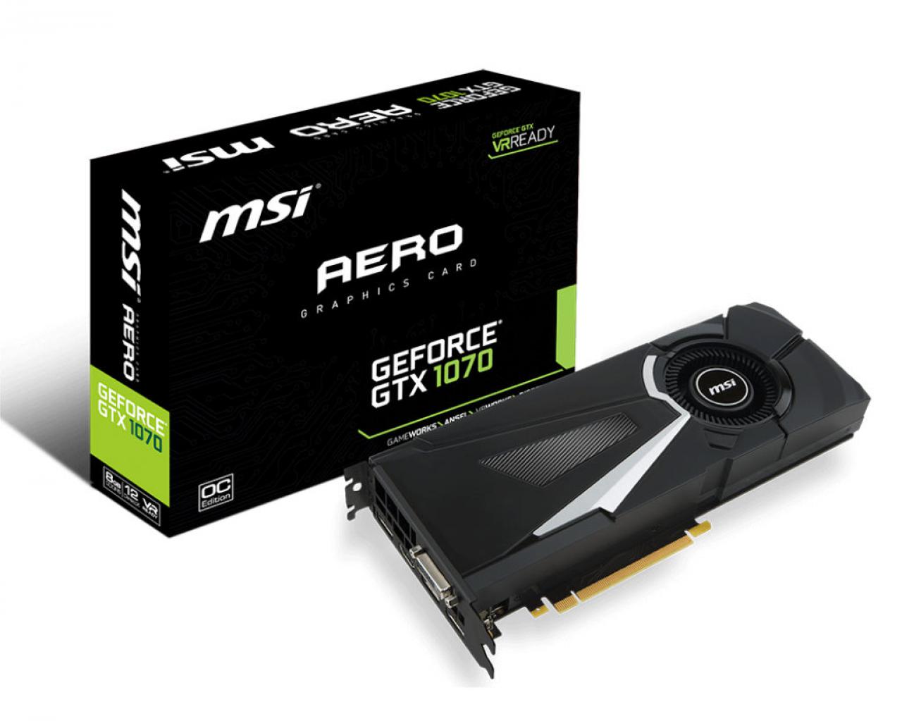 [03/06/2016] MSI GTX 1070 AERO