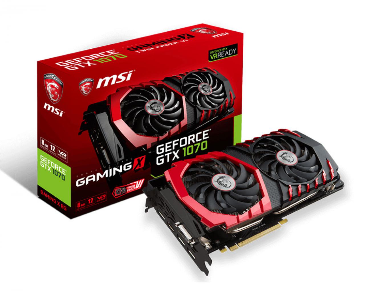 [03/06/2016] MSI GTX 1070 GAMING X 8G