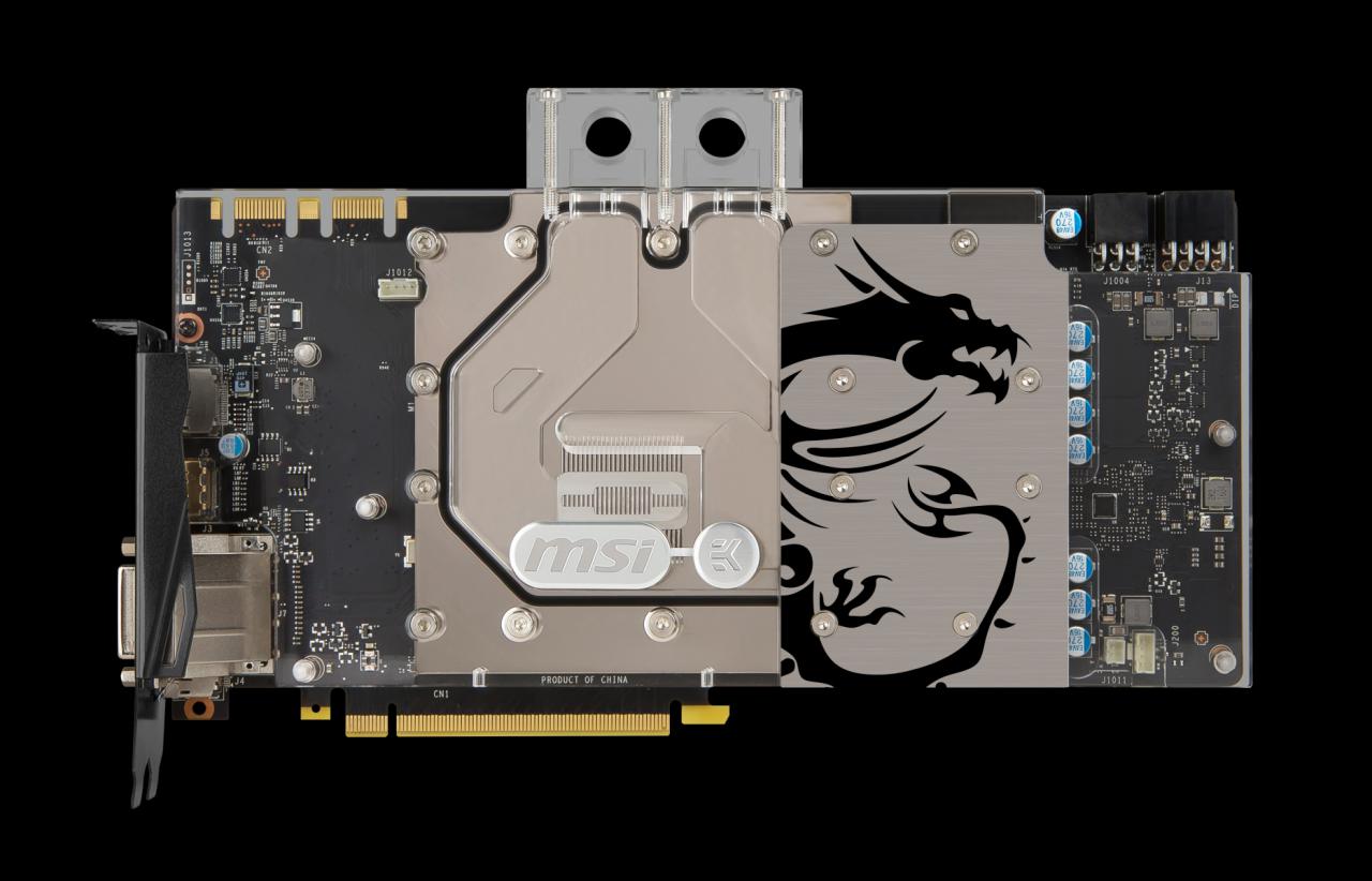 [17/06/2016] MSI Geforce GTX 1070 Sea Hawk EK X 3 