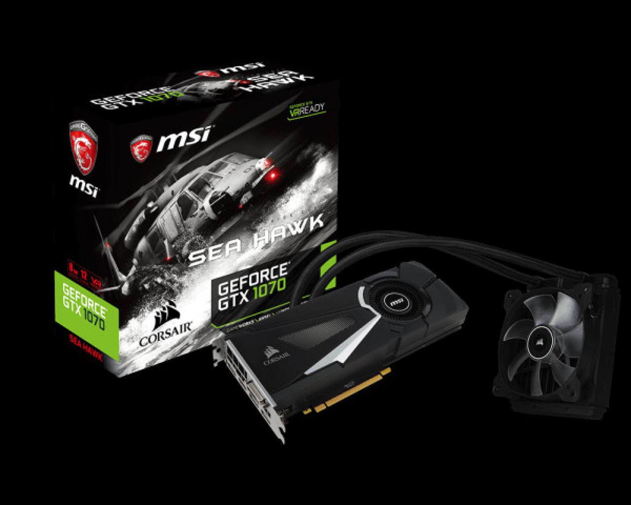 [10/06/2016] MSI Geforce GTX 1070 Sea Hawk X 1