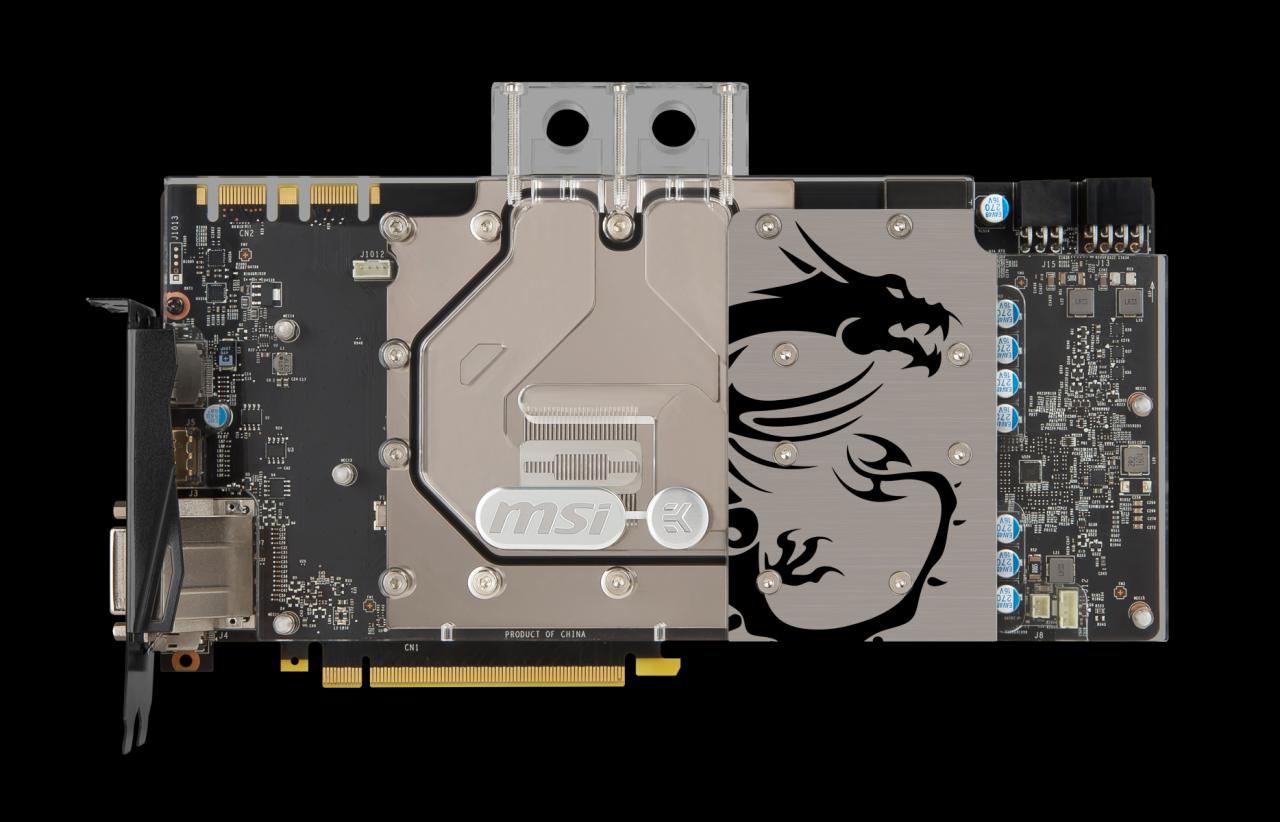 [17/06/2016] MSI Geforce GTX 1080 Sea Hawk EK X 3 
