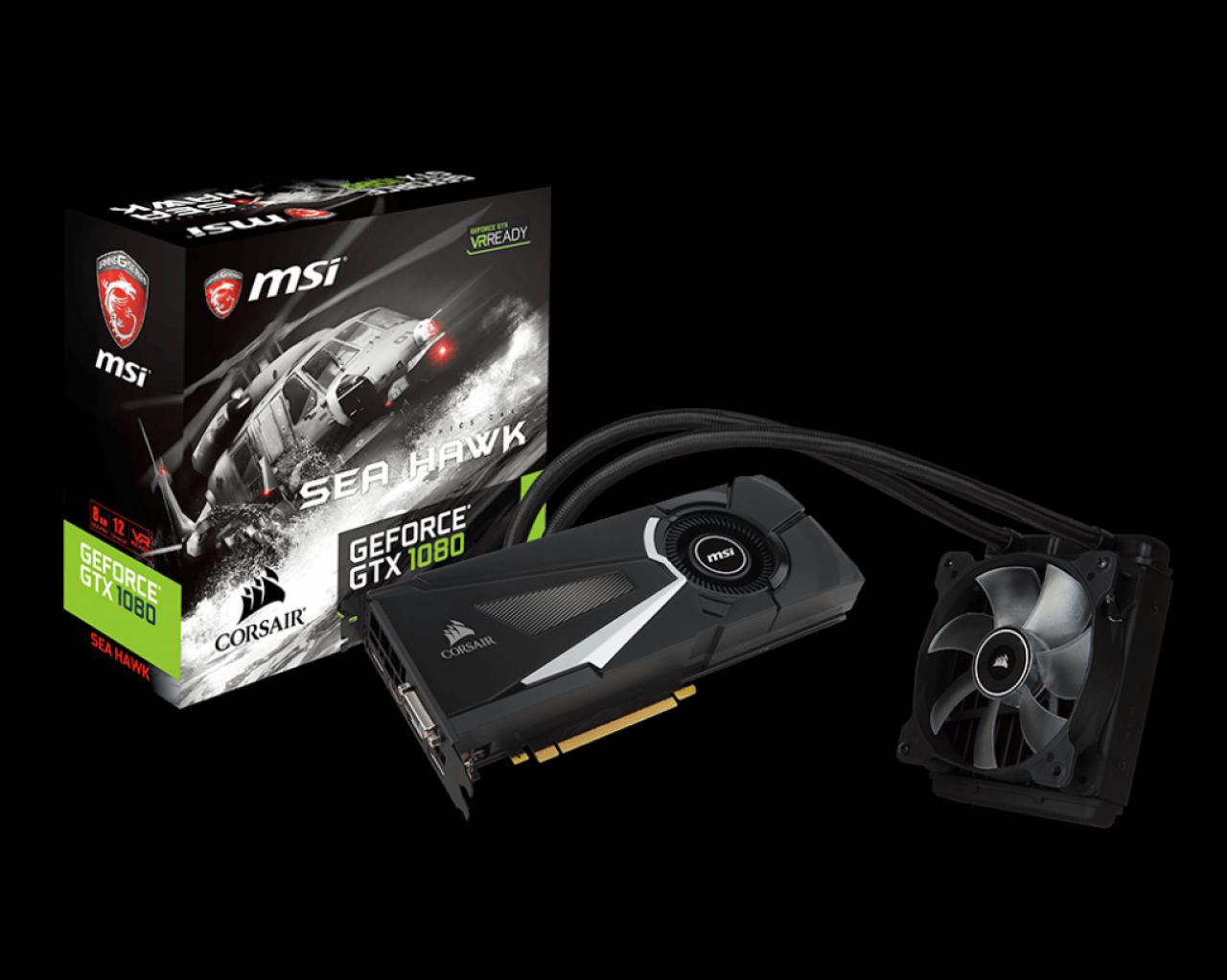[16/06/2016] MSI Geforce GTX 1080 Sea Hawk X 1
