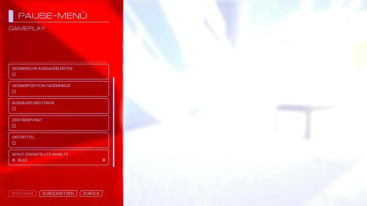 Mirror's Edge: Catalyt - Optionen - Gameplay 2