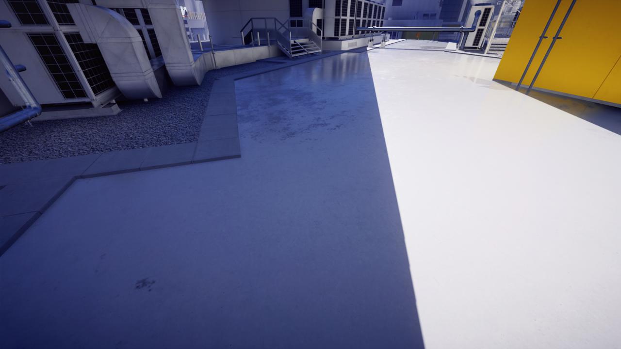 [10/06/2016] Verschwindet das zu reflektierende Objekt ganz aus den Blickfeld, so entfällt auch die Screenspace Reflection. Sind dennoch Reflektionen zu sehen, so basieren sie auf vorberechneten Cubemaps.