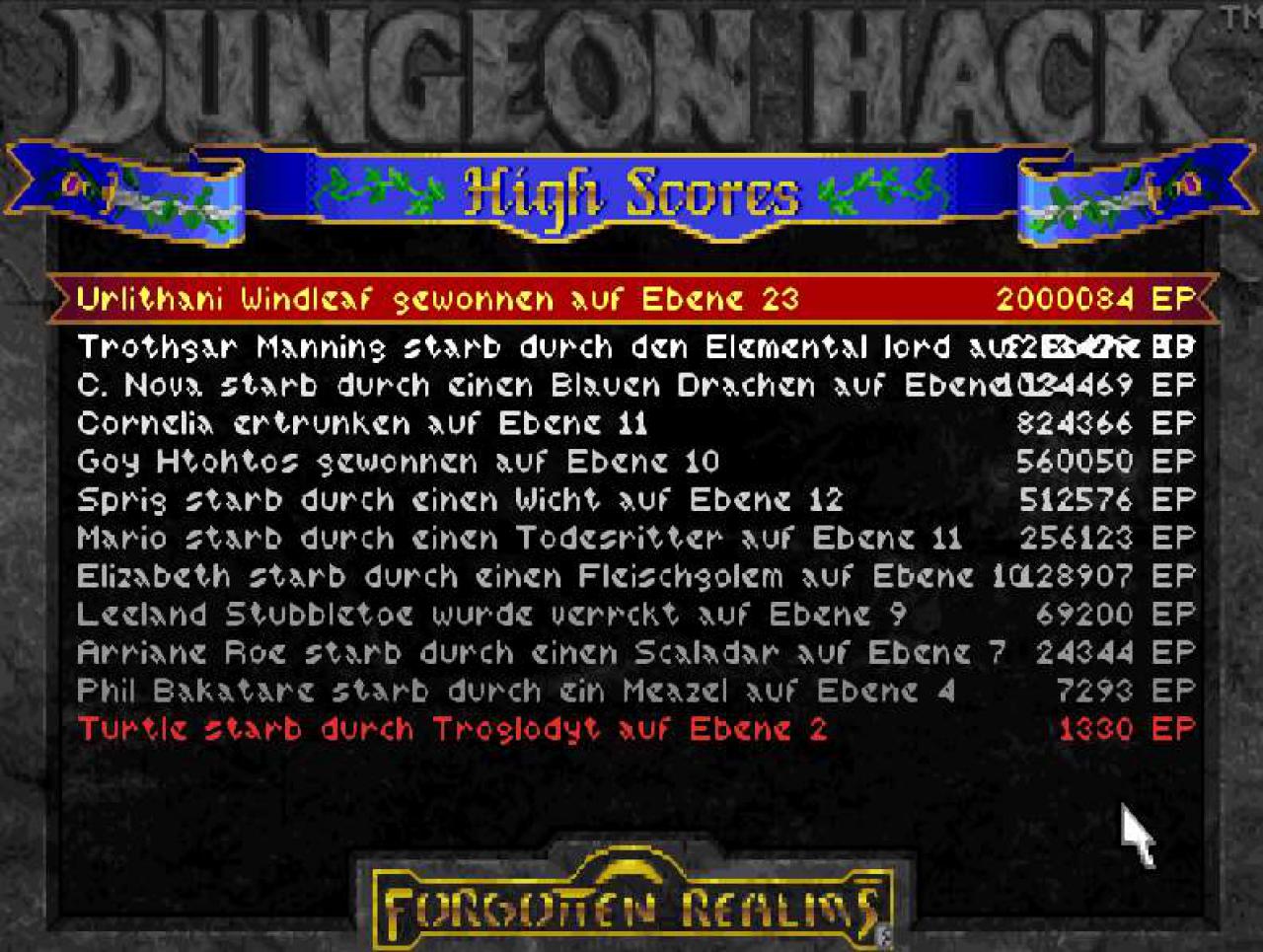 [09/06/2016] Dungeon Hack - Screenshot von theoturtle