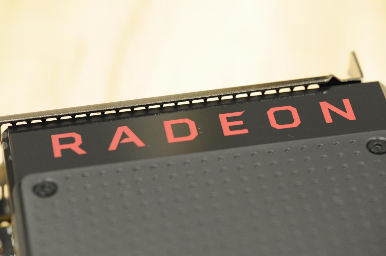 [21/06/2016] Radeon RX 6500 XT und RX 6400: Neuer Leak zu Einstiegsgrafikkarten - im Bild: Schriftzug der Radeon RX 480