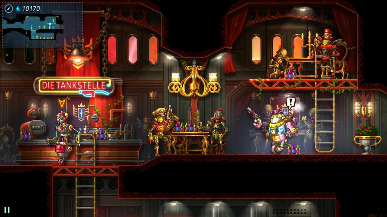 [28/06/2016] Steamworld Heist mischt rundenbasierte Taktik mit dampfbetriebenem Weltraum-Piraten-Charme – clever, charmant und spielerisch schön zugänglich, auch für Genre-Neulinge.