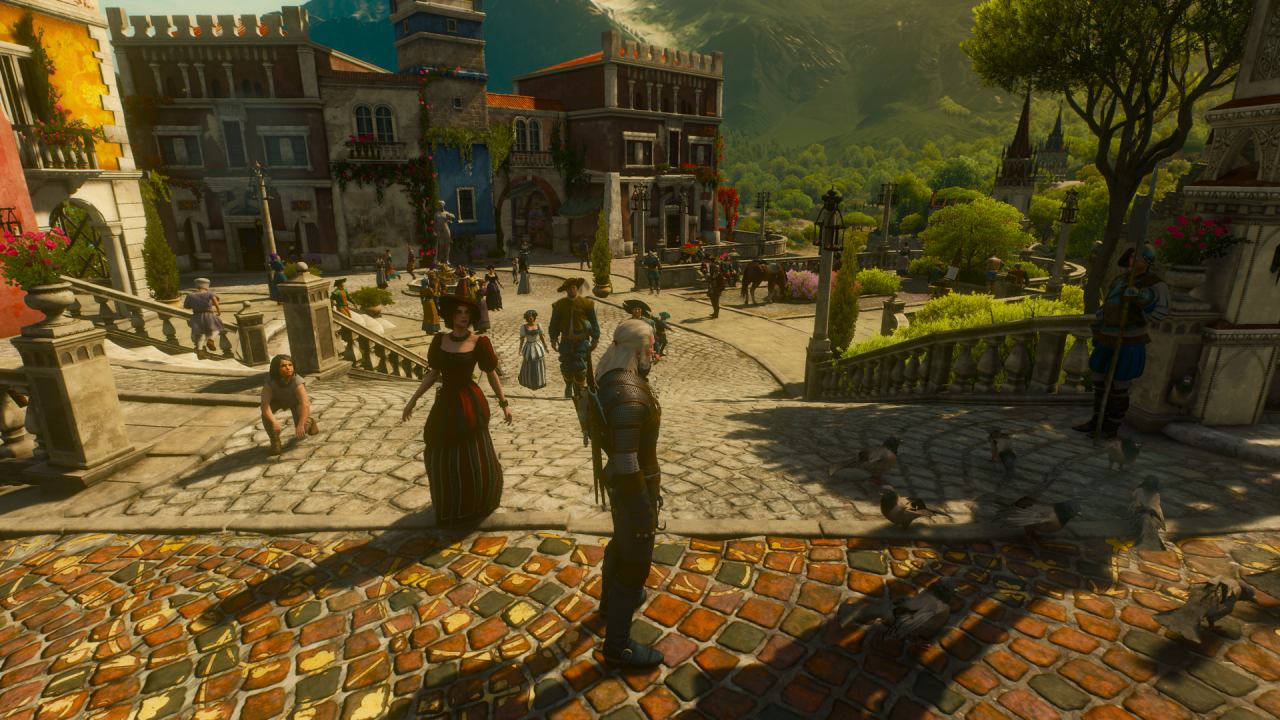 Hintergrundcharaktere Screenshot-Setting