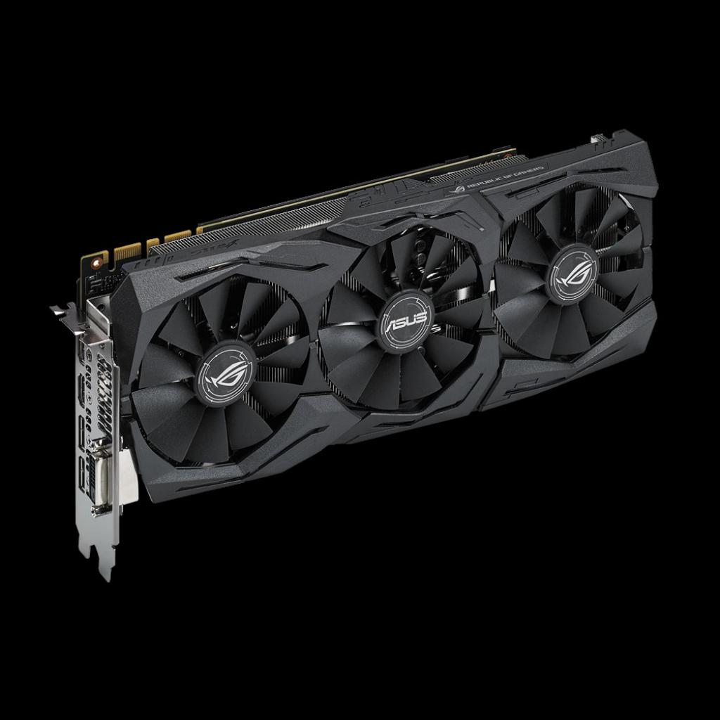 [01/06/2016] Die Asus ROG Strix Geforce GTX 1070 ist ab Werk übertaktet und RGB-beleuchtet. (4)