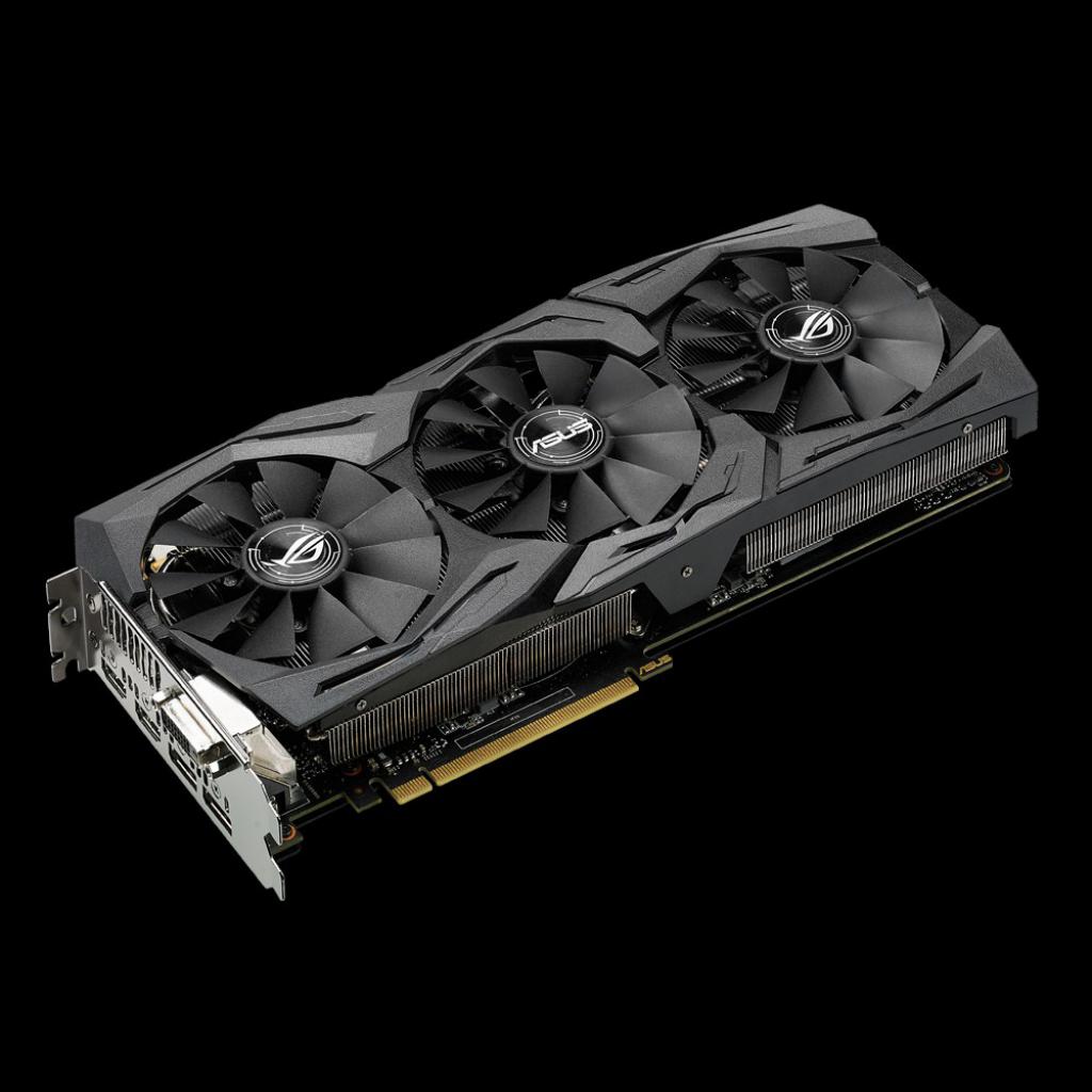 [01/06/2016] Die Asus ROG Strix Geforce GTX 1070 ist ab Werk übertaktet und RGB-beleuchtet. (6)