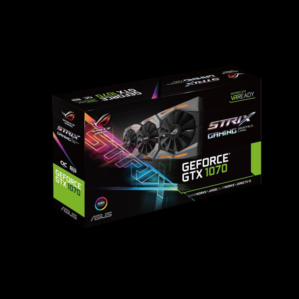 [01/06/2016] Die Asus ROG Strix Geforce GTX 1070 ist ab Werk übertaktet und RGB-beleuchtet. (7)